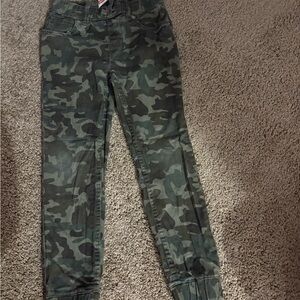Levi's Green Camo Kids Joggers